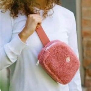 EUC Cozette Sherpa ZYIA Crossbody bag (RETIRED ITEM)